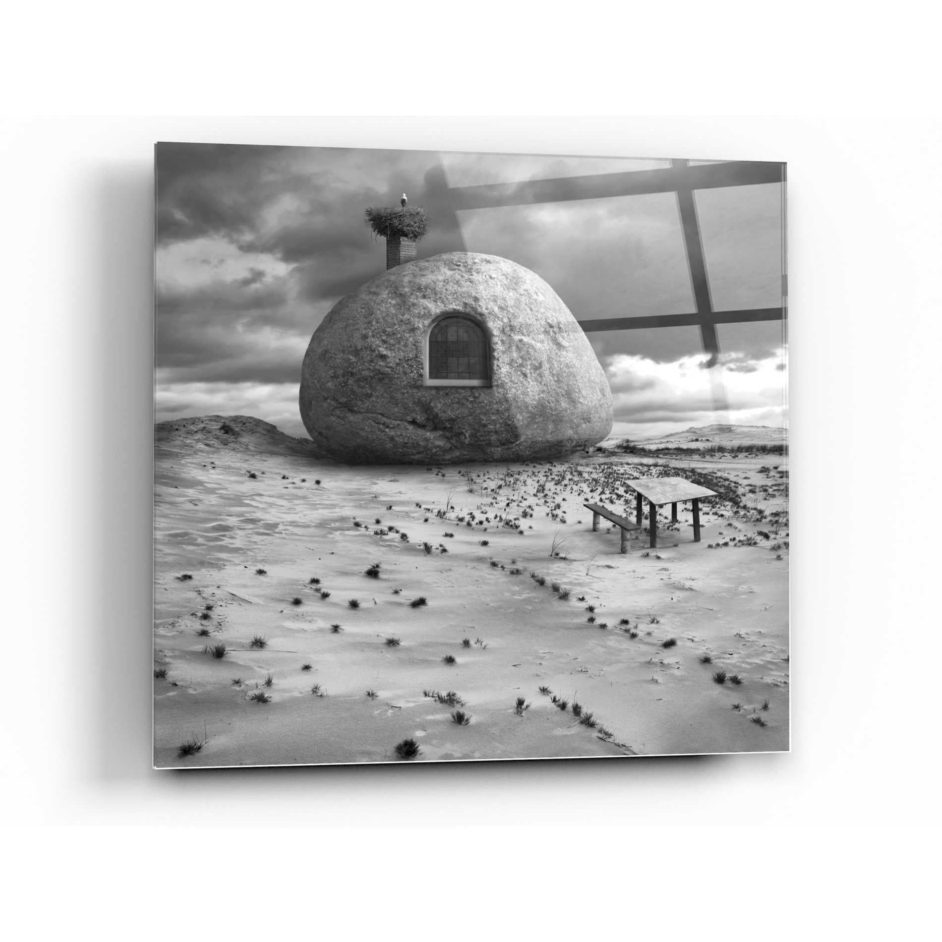 Epic Art 'Rockhouse' by Dariusz Klimczak, Acrylic Glass Wall Art,24x24