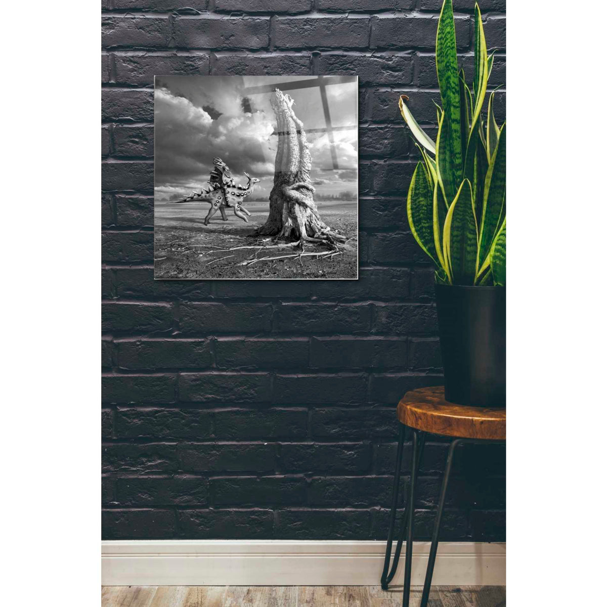 Epic Art 'Ancient Warrior' by Dariusz Klimczak, Acrylic Glass Wall Art,24x24