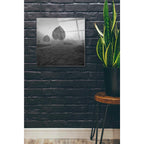 Epic Art 'Leave Alley' by Dariusz Klimczak, Acrylic Glass Wall Art,24x24