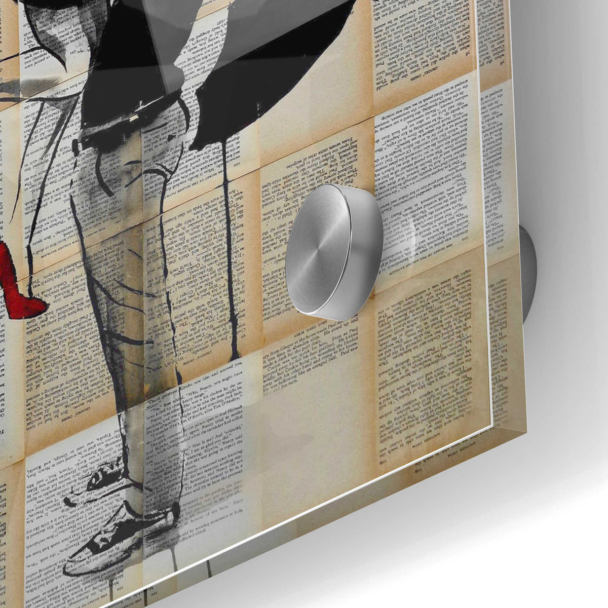 Epic Art 'Always Again' by Loui Jover, Acrylic Glass Wall Art,24x36