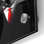 Epic Art 'Mobster Cat' by Nicklas Gustafsson, Acrylic Glass Wall Art,24x36