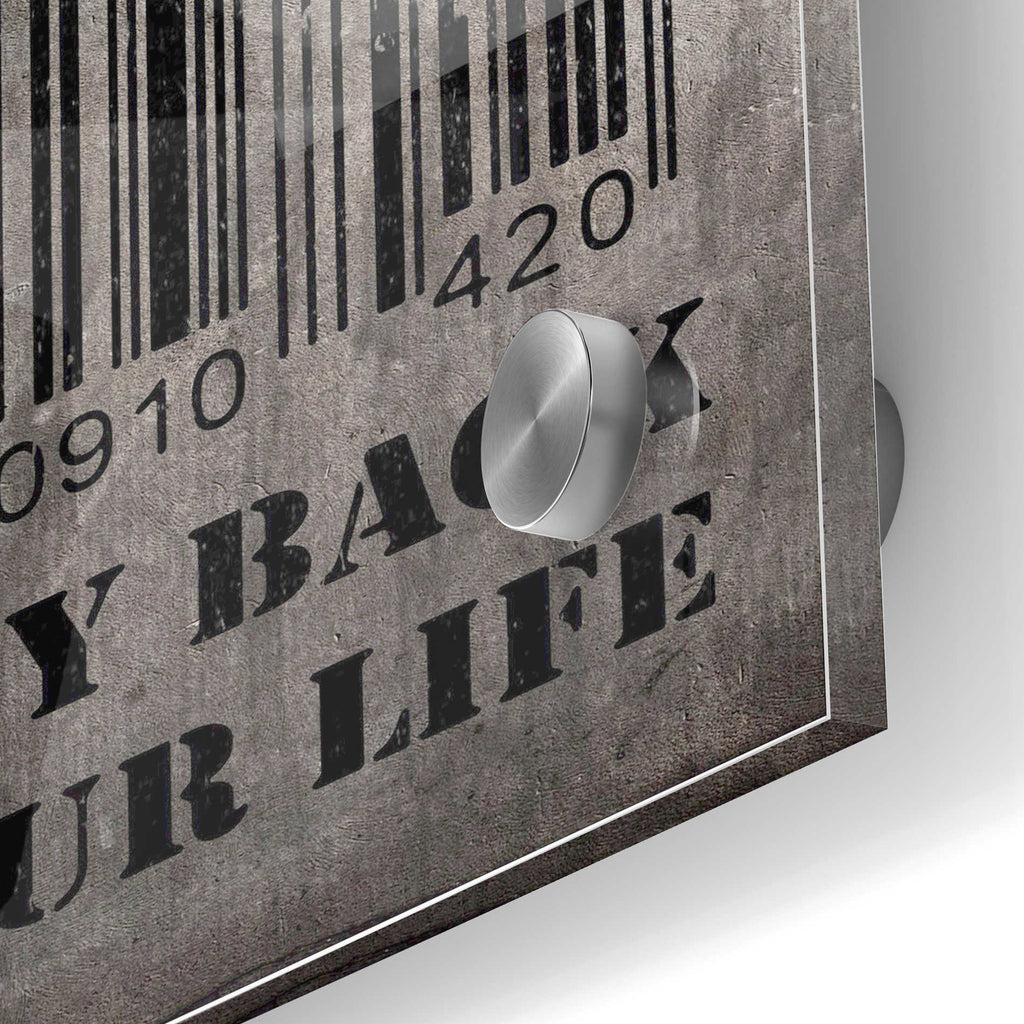Epic Art 'You Can't Buy Back Your Life' by Nicklas Gustafsson, Acrylic Glass Wall Art,24x36