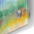 Epic Art 'Color Fields' by Linda Woods, Acrylic Glass Wall Art,24x36