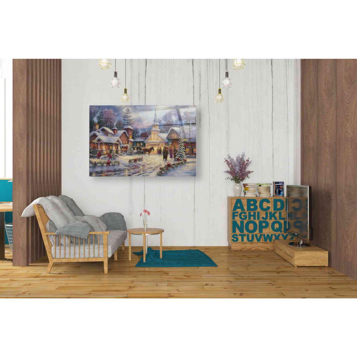 Epic Art 'Faith Runs Deep' by Chuck Pinson, Acrylic Glass Wall Art,24x36