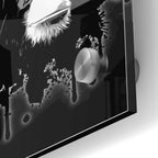 Epic Art 'Monkey Business Black' by Nicklas Gustafsson, Acrylic Glass Wall Art,24x36