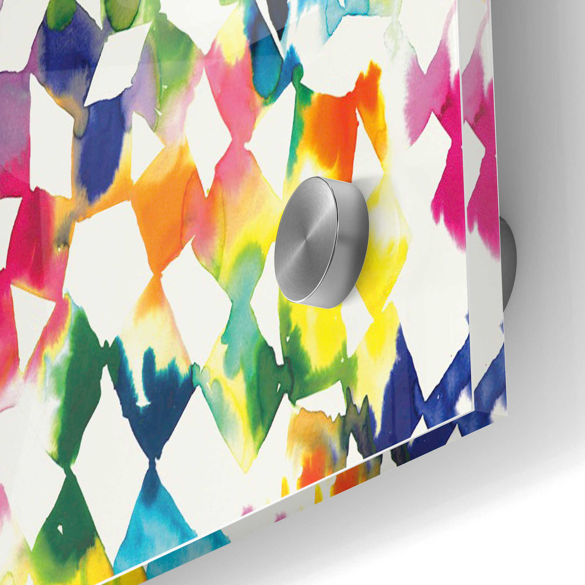 Epic Art 'Colorful Cubes' by Wild Apple Portfolio, Acrylic Glass Wall Art,24x36