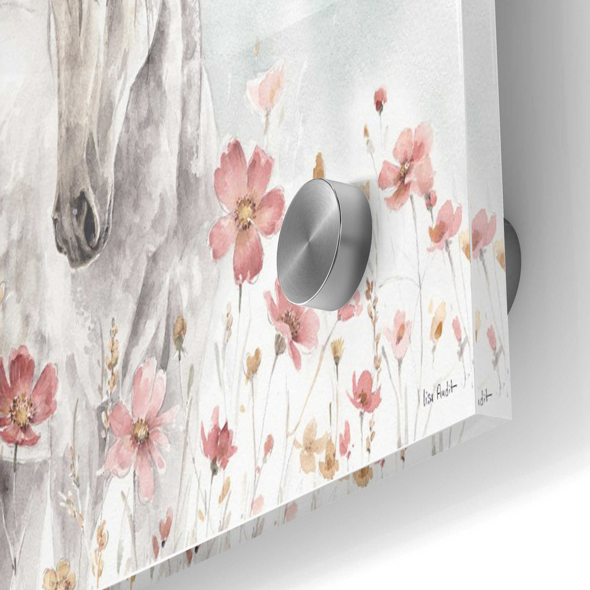 Epic Art 'Wild Horses I' by Lisa Audit, Acrylic Glass Wall Art,24x36