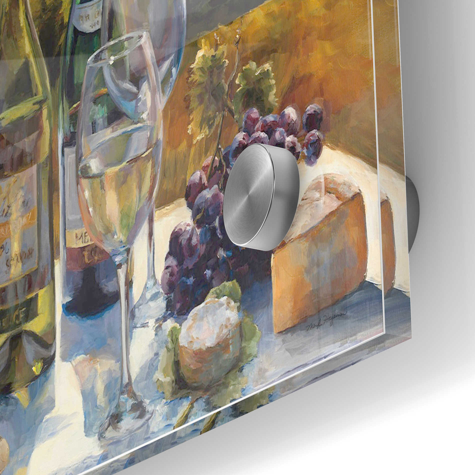 Epic Art 'A Wine Tasting' by Marilyn Hageman, Acrylic Glass Wall Art,24x36