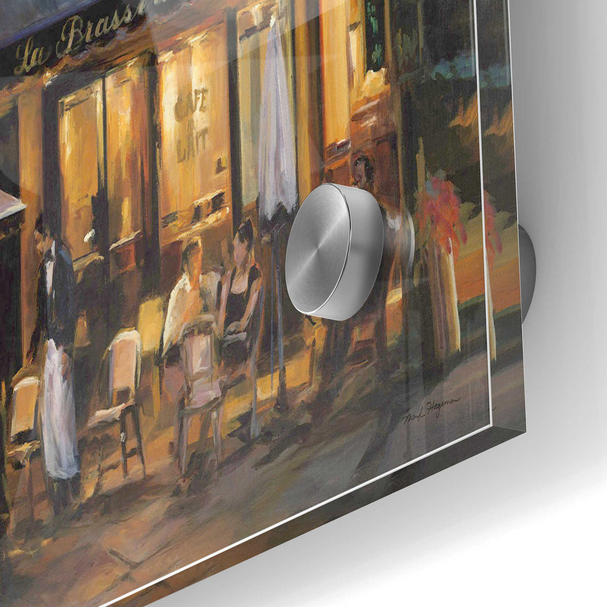 Epic Art 'La Brasserie' by Marilyn Hageman, Acrylic Glass Wall Art,24x36