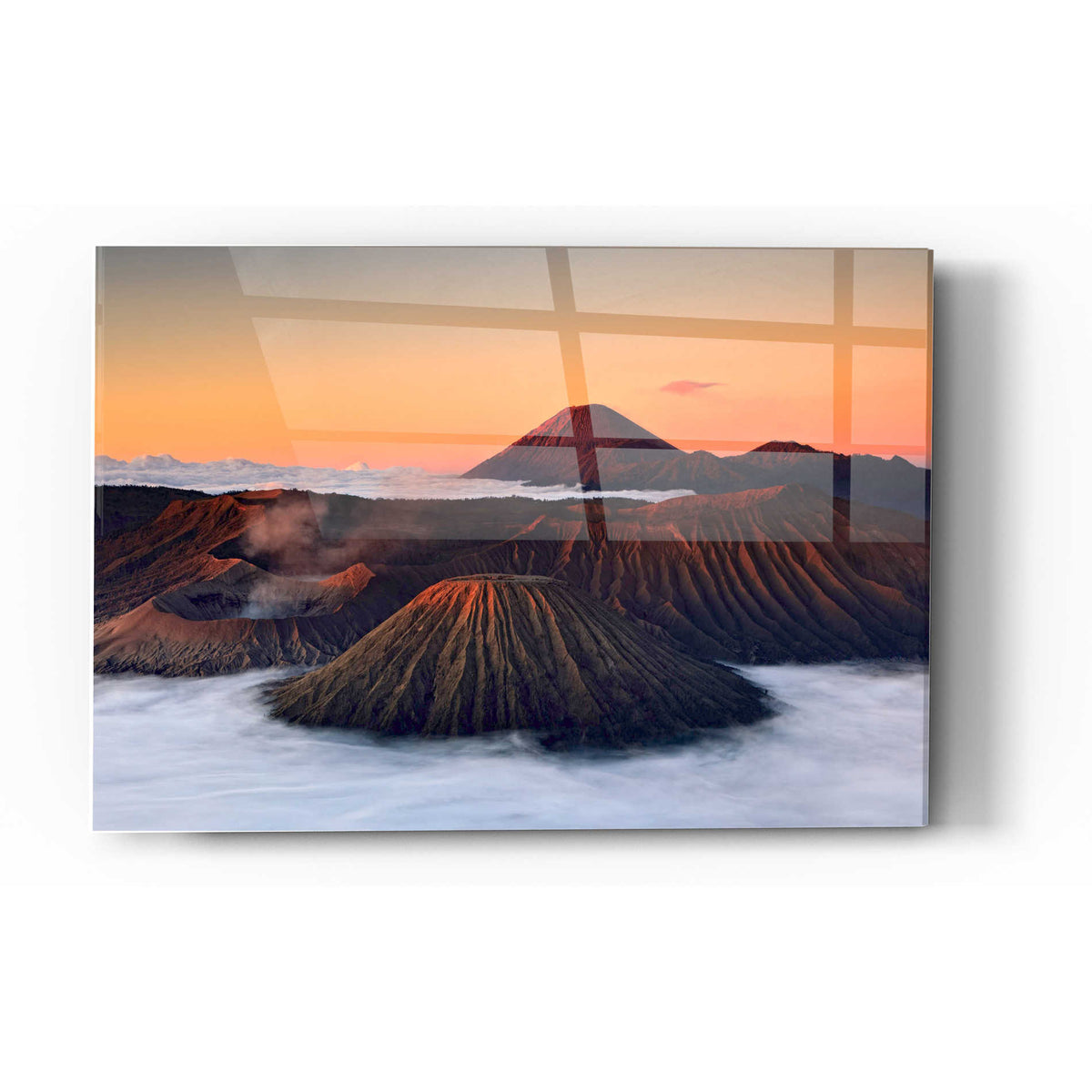 Epic Art 'Jurassic' by Jesse Estes, Acrylic Glass Wall Art,24x36