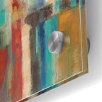Epic Art 'Aqua Horizon' by Silvia Vassileva, Acrylic Glass Wall Art,24x36