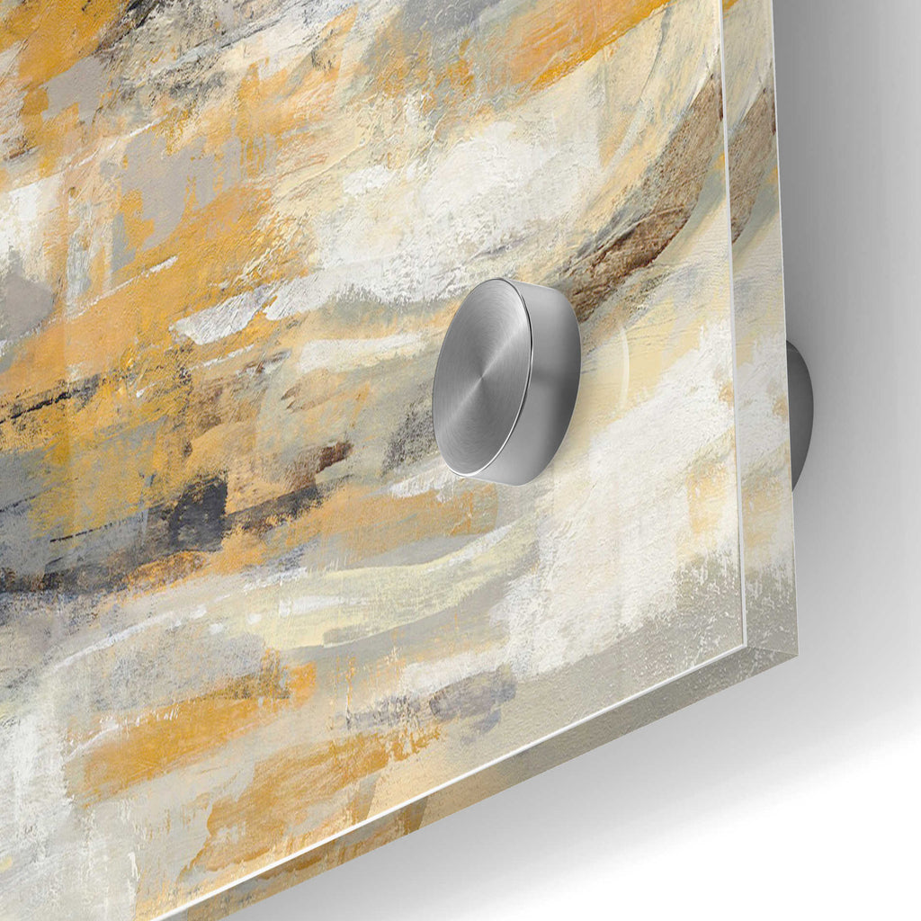 Epic Art 'Golden Dust' by Silvia Vassileva, Acrylic Glass Wall Art,24x36
