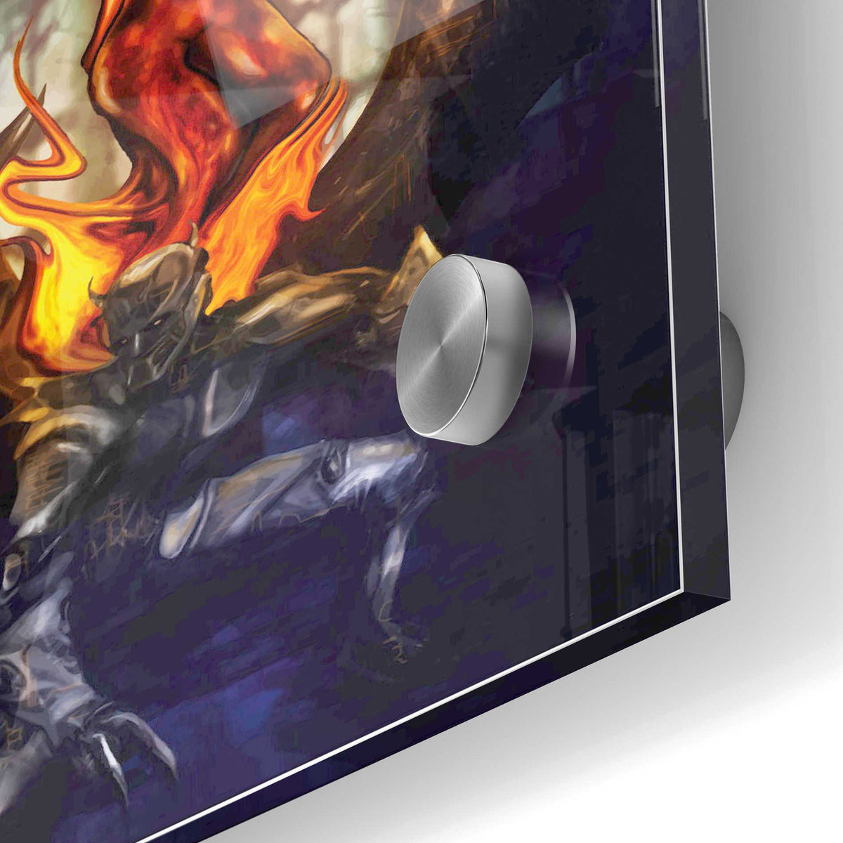 Epic Art 'Final Angel' by Michael Stewart, Acrylic Glass Wall Art,24x36