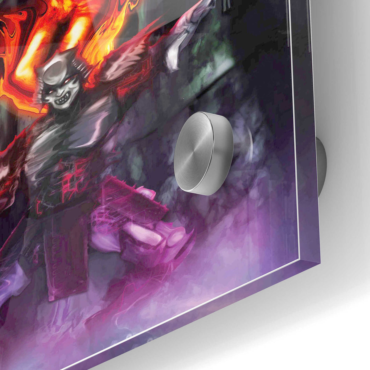 Epic Art 'Ronin' by Michael Stewart, Acrylic Glass Wall Art,24x36