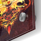 Epic Art 'Trickster' by Michael Stewart, Acrylic Glass Wall Art,24x36