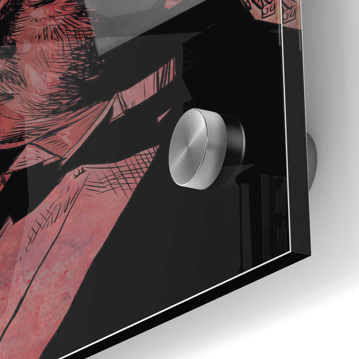 Epic Art "Brando-Godfather" by Giuseppe Cristiano, Acrylic Glass Wall Art,24x36