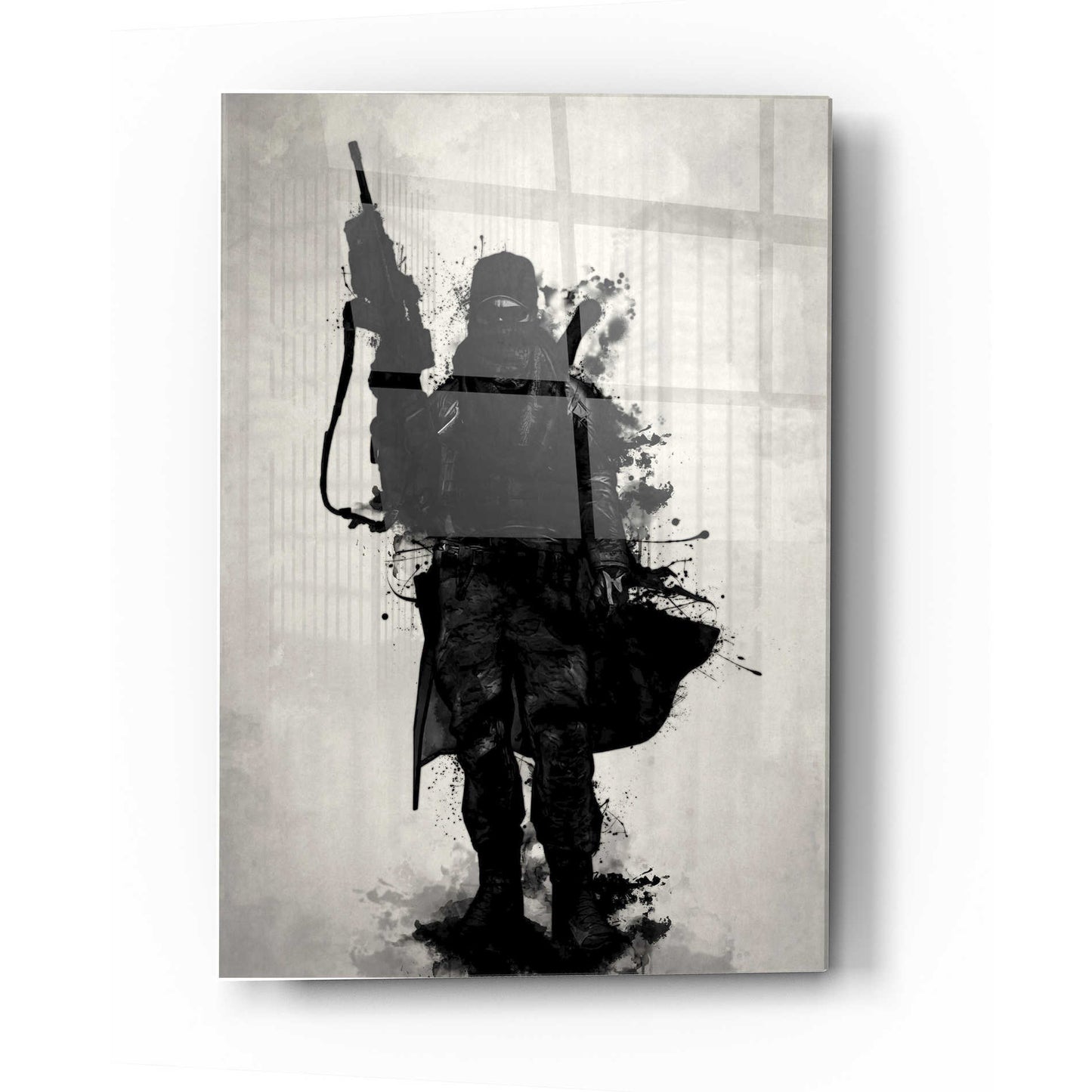 Epic Art 'Post Apocalyptic Warrior' by Nicklas Gustafsson, Acrylic Glass Wall Art,24x36