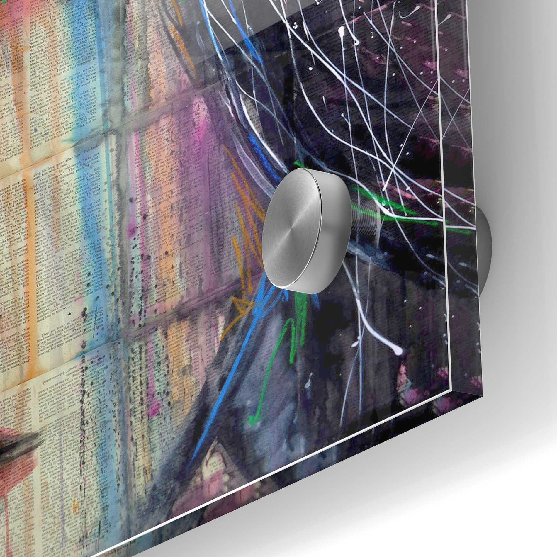 Epic Art 'Fahrenheit' by Loui Jover, Acrylic Glass Wall Art,24x36