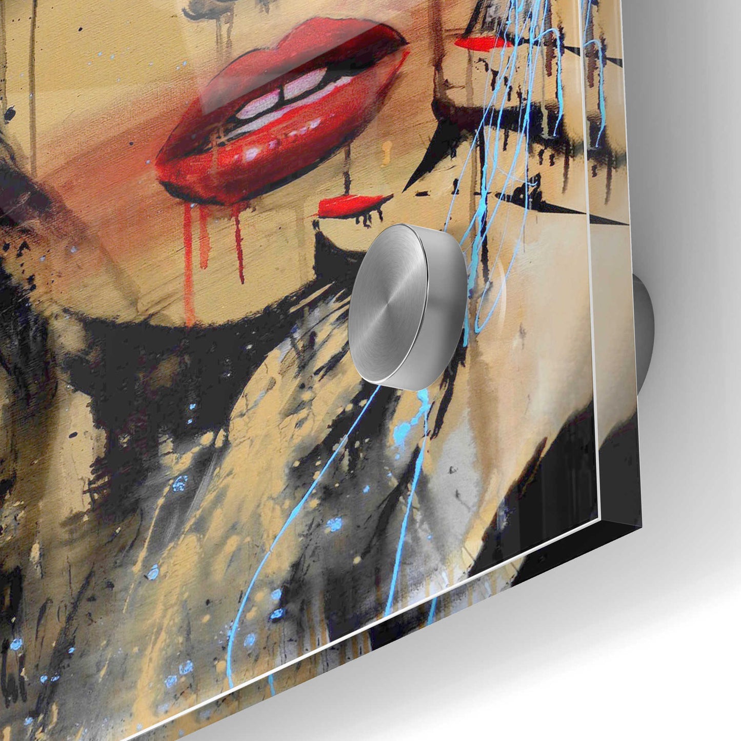 Epic Art 'Gloss' by Loui Jover, Acrylic Glass Wall Art,24x36