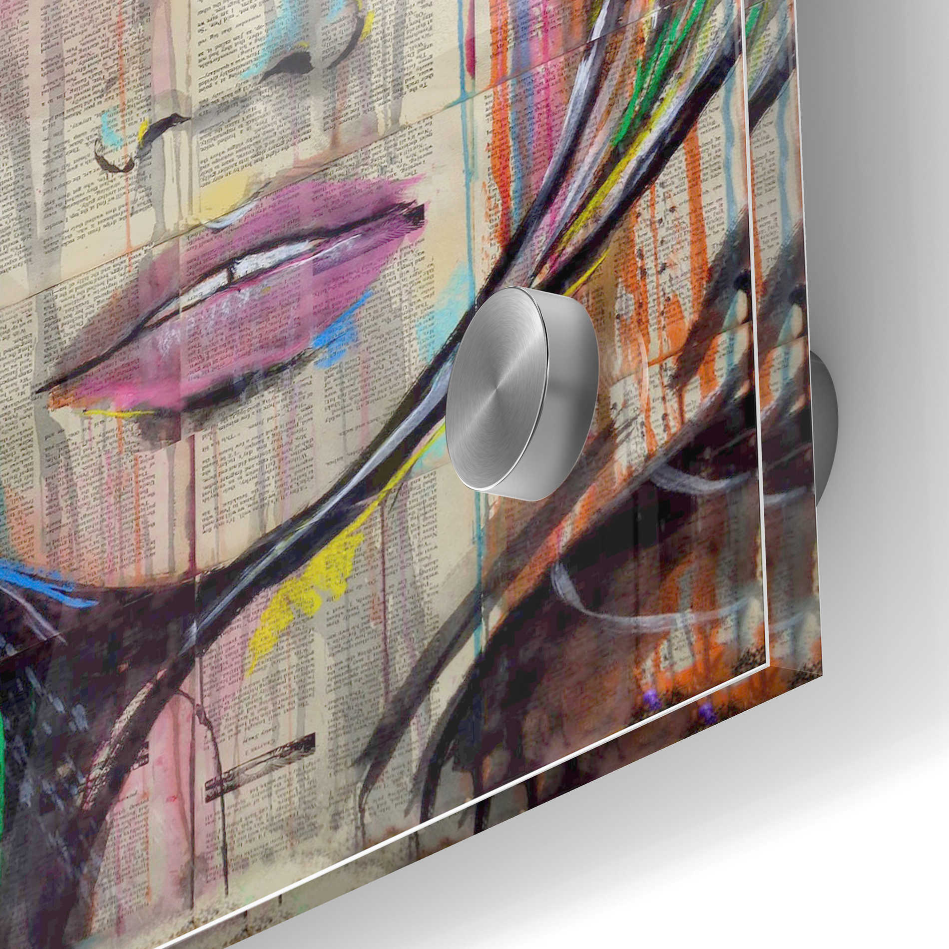 Epic Art 'In Someways' by Loui Jover, Acrylic Glass Wall Art,24x36