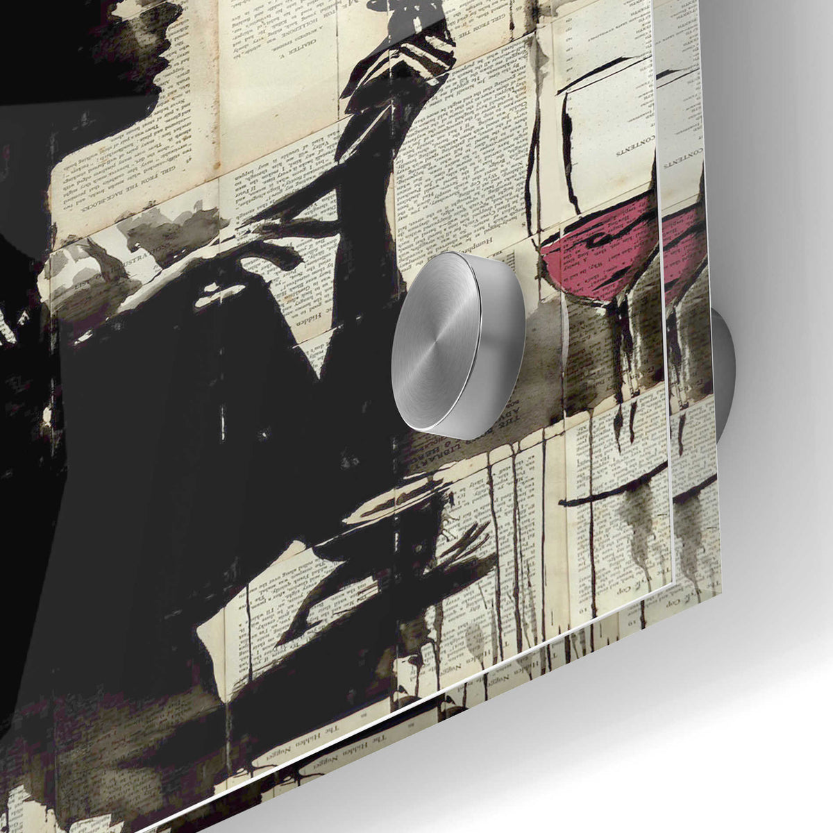 Epic Art 'Lush Life' by Loui Jover, Acrylic Glass Wall Art,24x36