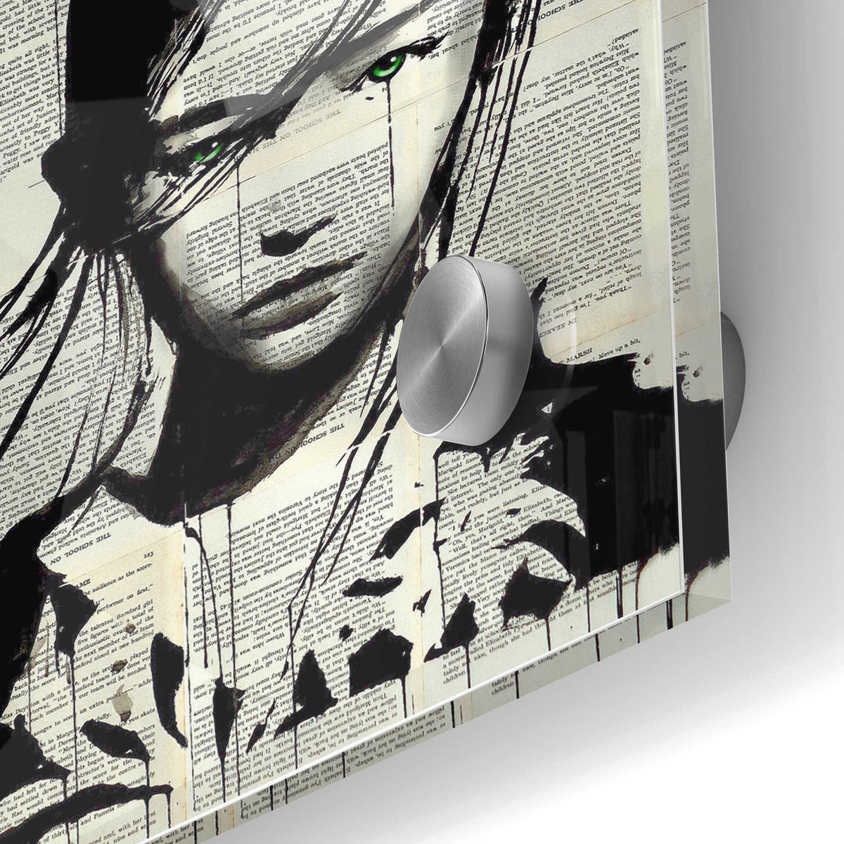 Epic Art 'Narumi' by Loui Jover, Acrylic Glass Wall Art,24x36