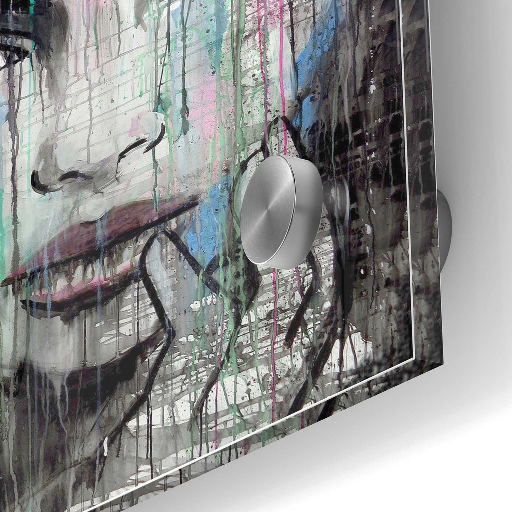 Epic Art 'New Muse' by Loui Jover, Acrylic Glass Wall Art,24x36