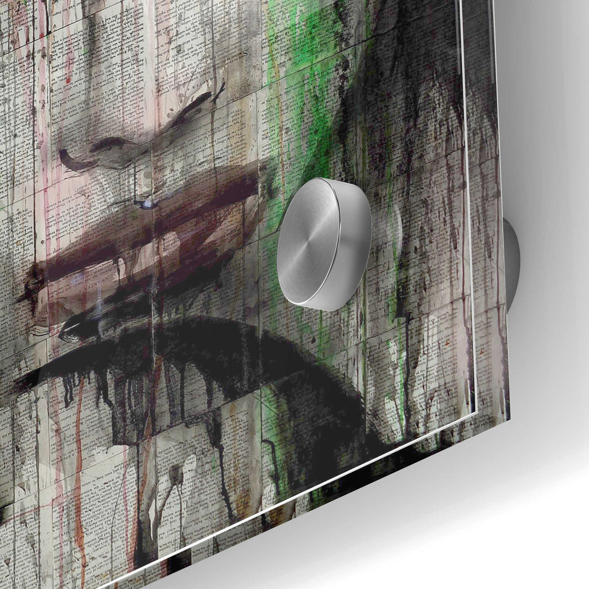 Epic Art 'Nordica' by Loui Jover, Acrylic Glass Wall Art,24x36