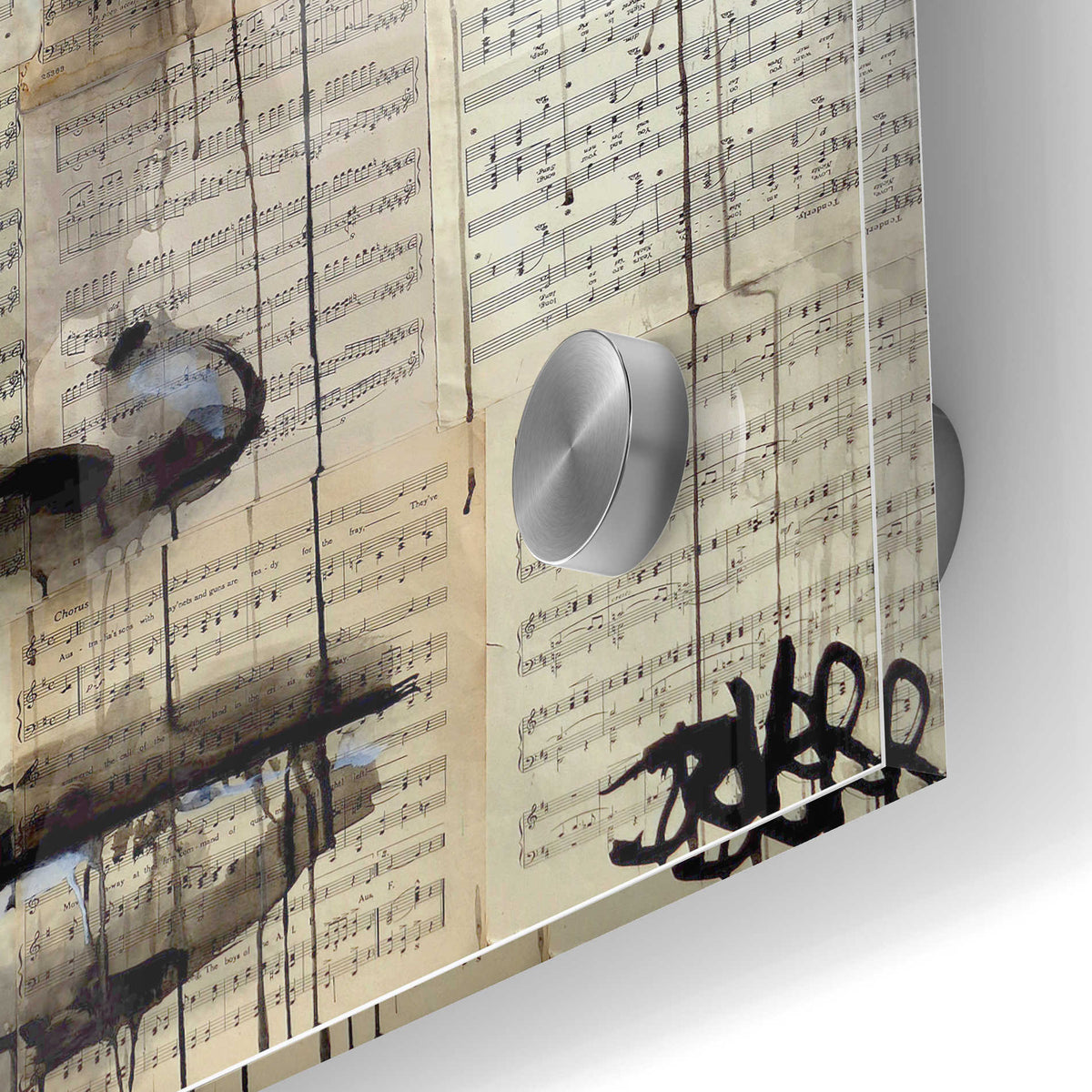 Epic Art 'Shore' by Loui Jover, Acrylic Glass Wall Art,24x36
