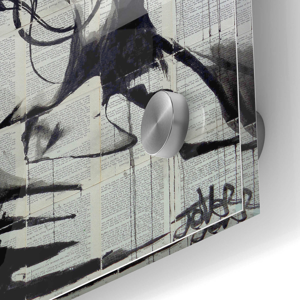 Epic Art 'Soul Kiss' by Loui Jover, Acrylic Glass Wall Art,24x36