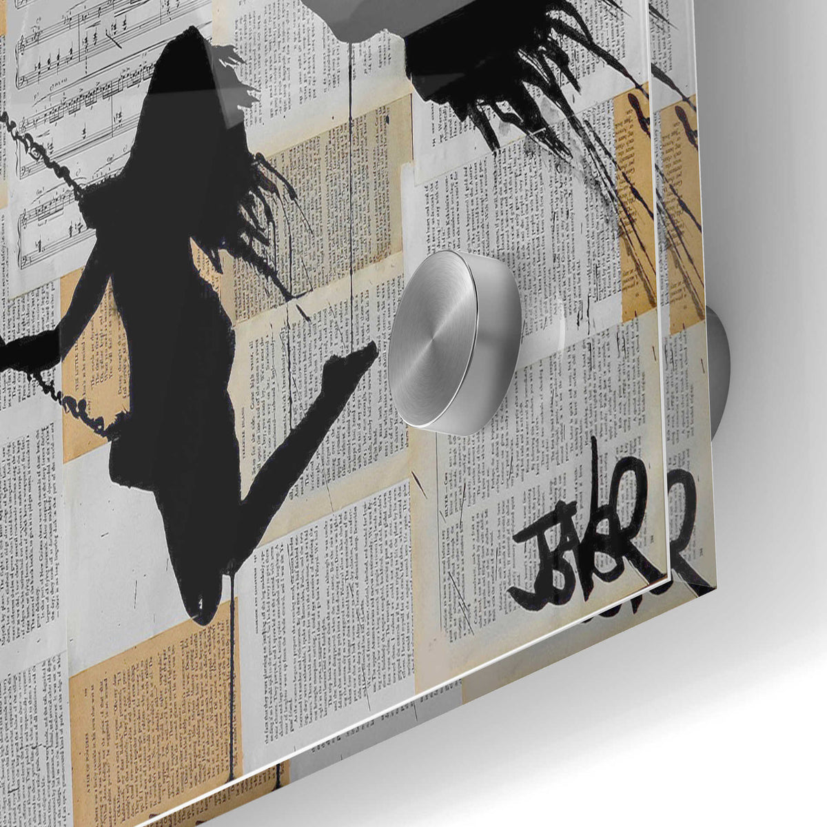 Epic Art 'Summer' by Loui Jover, Acrylic Glass Wall Art,24x36