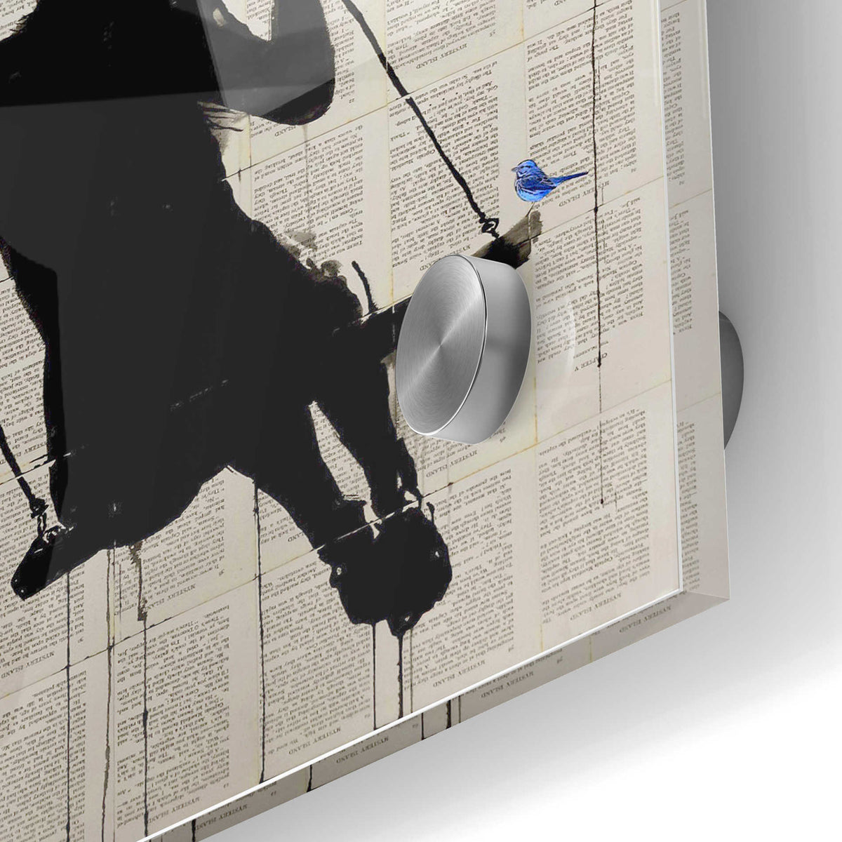 Epic Art 'The Freedom of Sometimes' by Loui Jover, Acrylic Glass Wall Art,24x36