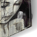 Epic Art 'Wild Daisy' by Loui Jover, Acrylic Glass Wall Art,24x36