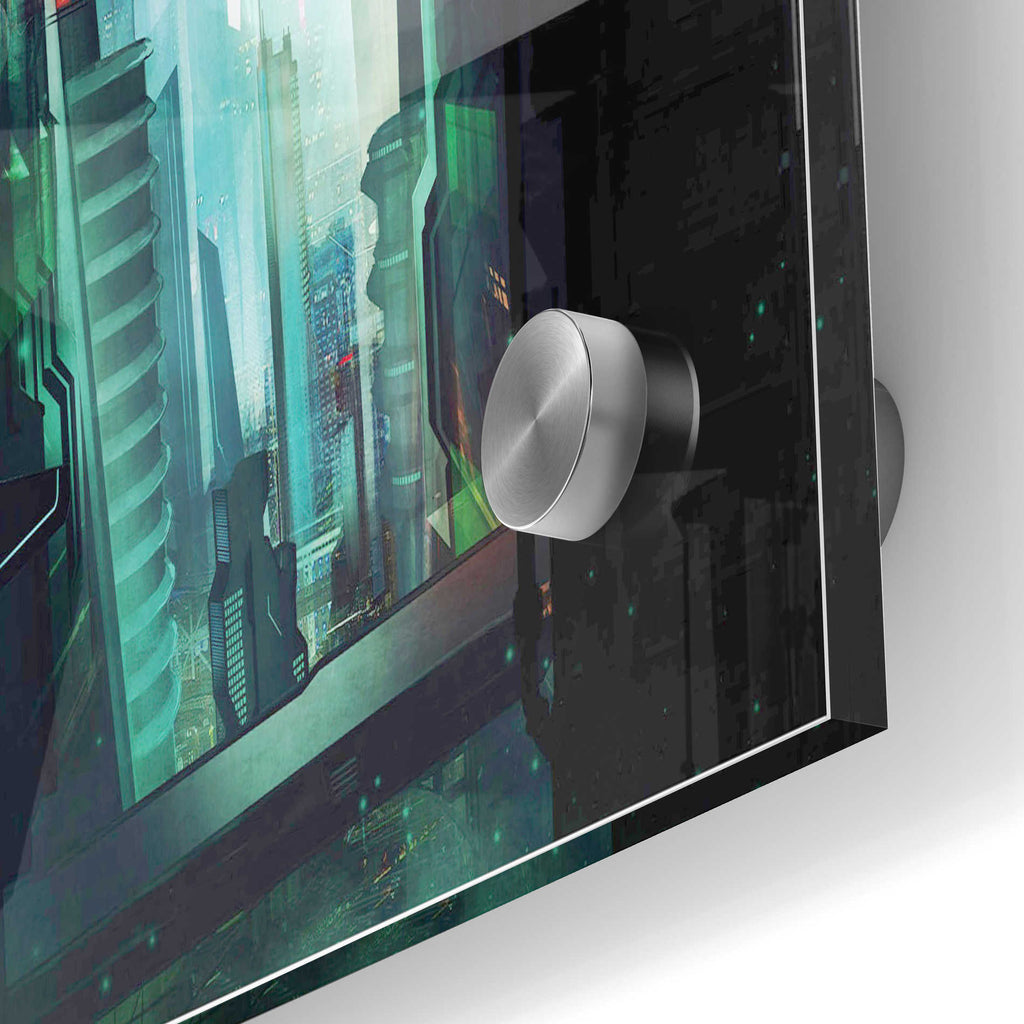 Epic Art 'Digital Age' by Jonathan Lam, Acrylic Glass Wall Art,24x36