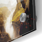 Epic Art 'Sacred Valley' by Jonathan Lam, Acrylic Glass Wall Art,24x36