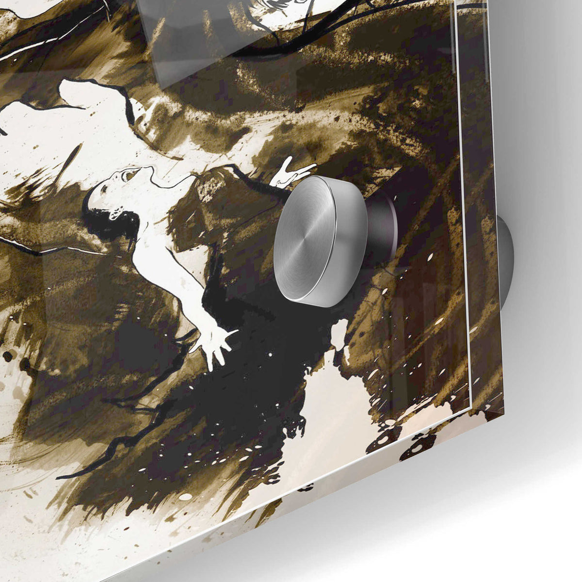 Epic Art 'Fury Fidelity Fate' by Jonathan Lam, Acrylic Glass Wall Art,24x36