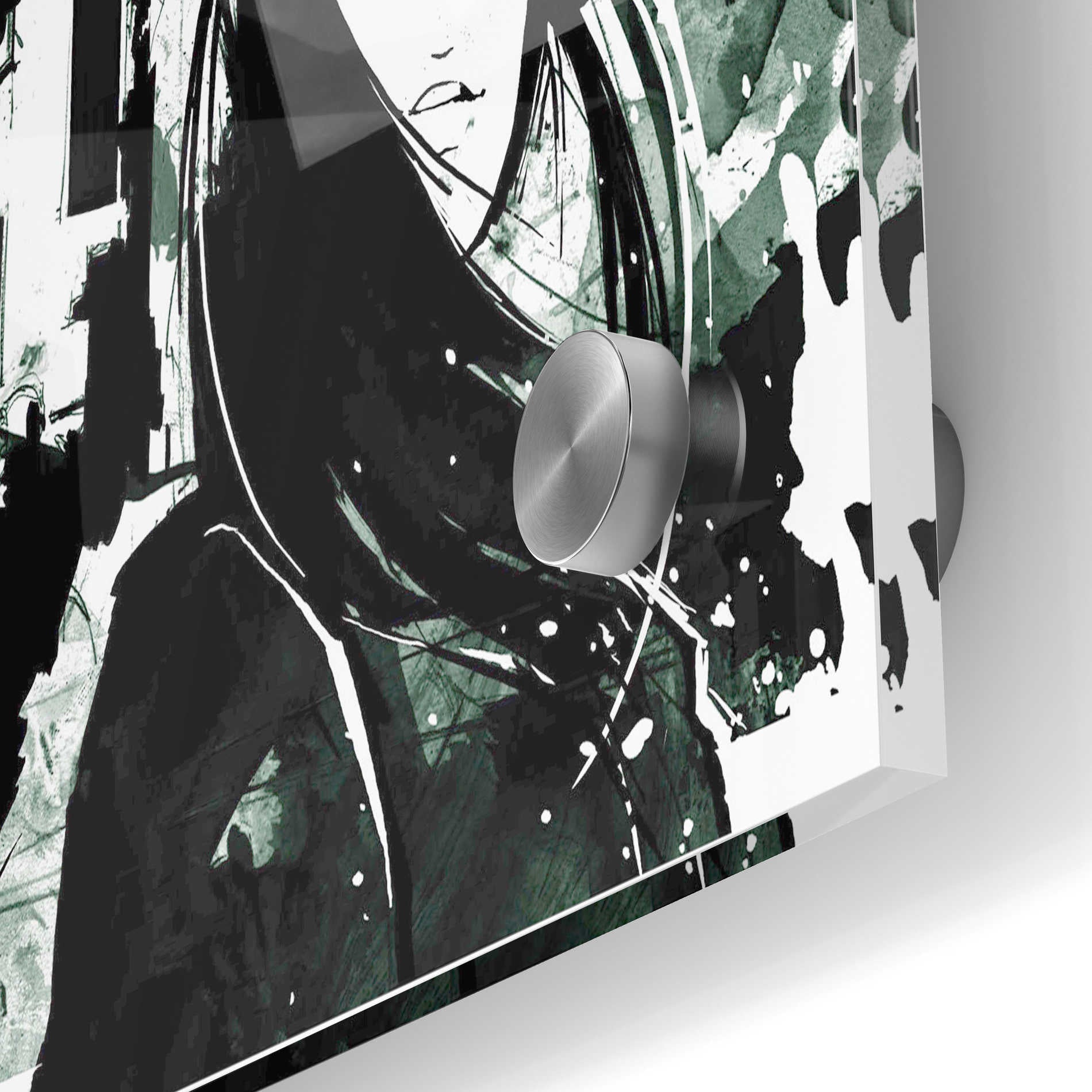 Epic Art 'Unmasked 1' by Jonathan Lam, Acrylic Glass Wall Art,24x36