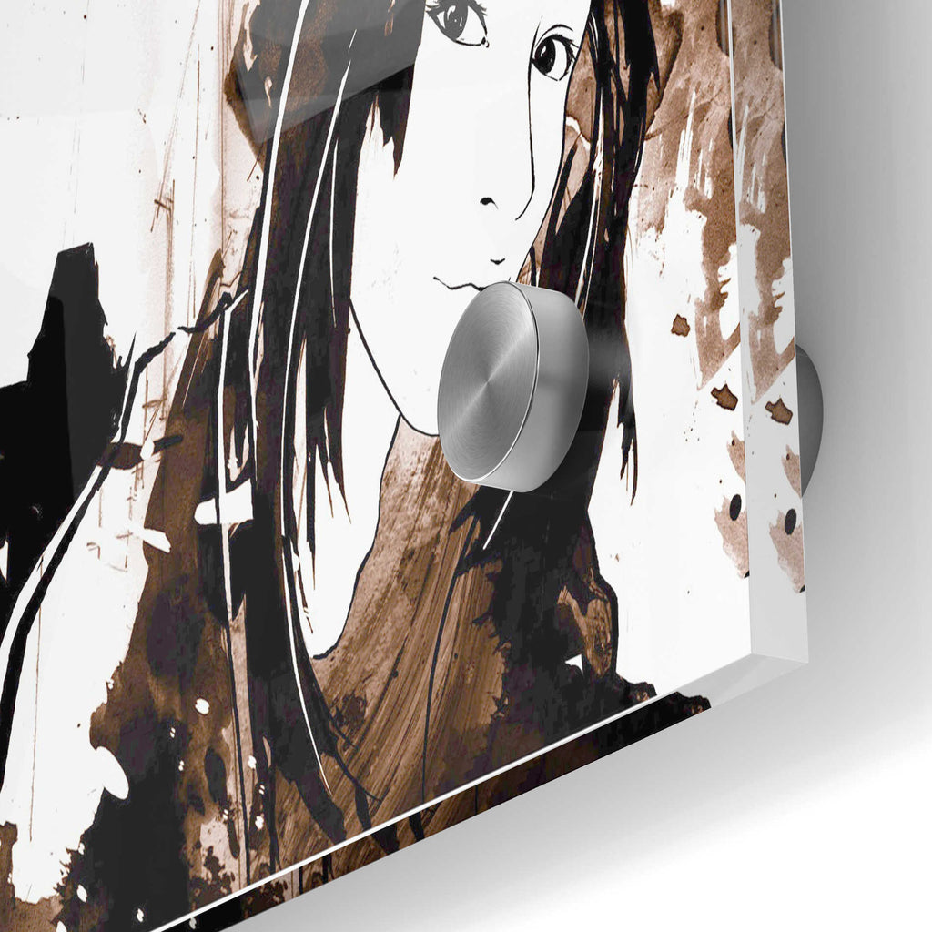 Epic Art 'Unmasked 3' by Jonathan Lam, Acrylic Glass Wall Art,24x36
