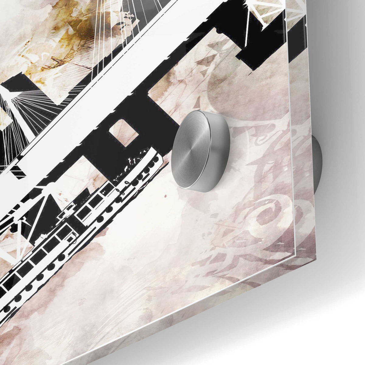 Epic Art 'Crossing 2' by Jonathan Lam, Acrylic Glass Wall Art,24x36