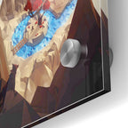 Epic Art 'Hidden Camp' by Jonathan Lam, Acrylic Glass Wall Art,24x36