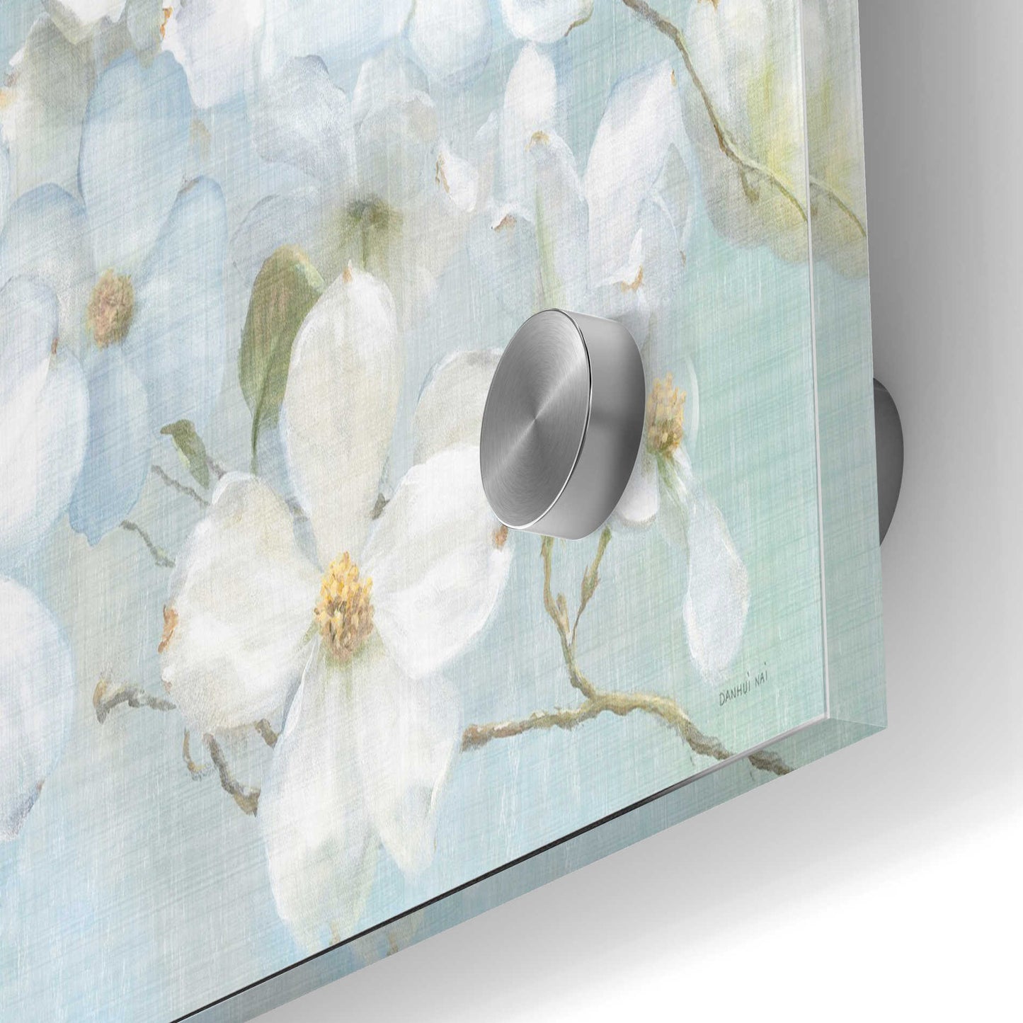 Epic Art 'Indiness Blossoms Light' by Danhui Nai, Acrylic Glass Wall Art,24x36