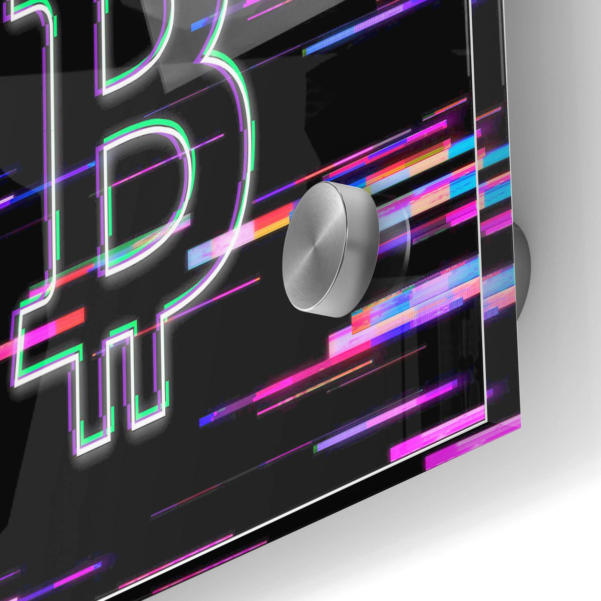 Epic Art 'Bitcoin Life' Acrylic Glass Wall Art,24x36