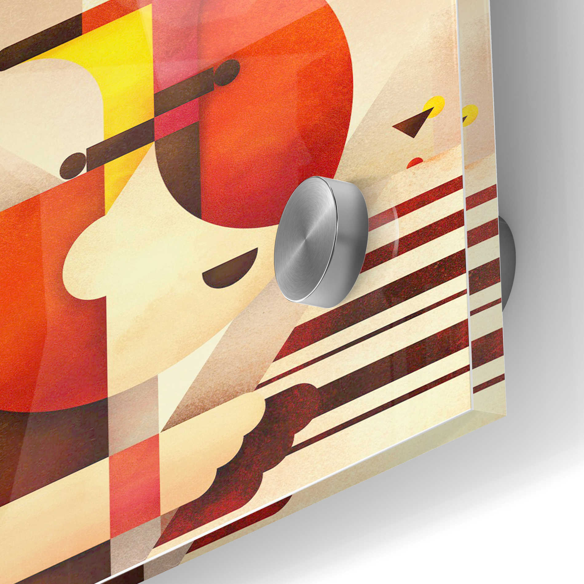 Epic Art 'Jazzman' by Antony Squizzato, Acrylic Glass Wall Art,24x36