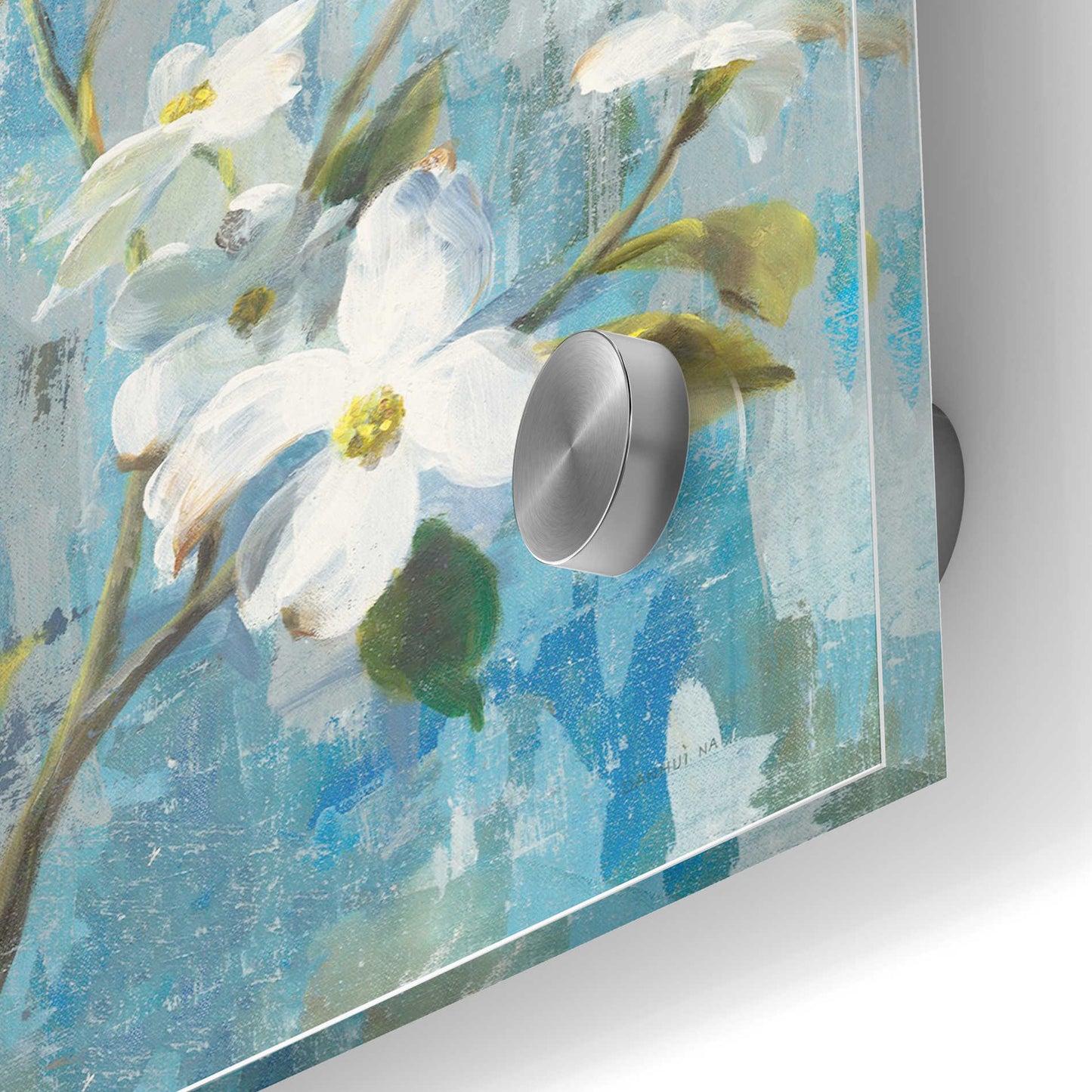 Epic Art 'Graceful Magnolia I' by Danhui Nai, Acrylic Glass Wall Art,24x36