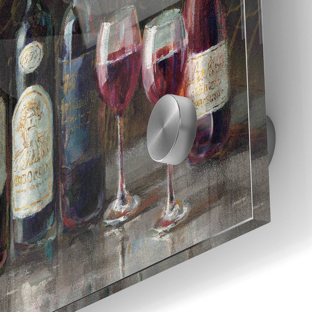 Epic Art 'Bistro Reds v.2 Crop' by Danhui Nai, Acrylic Glass Wall Art,24x36
