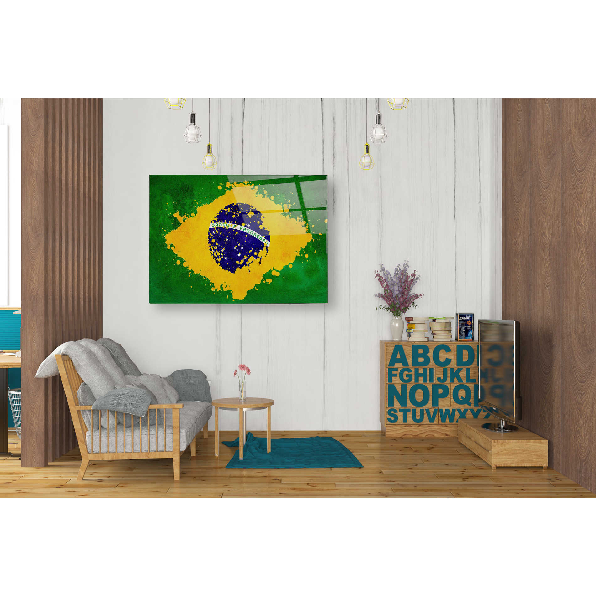 Epic Art "Brazil" Acrylic Glass Wall Art,24x36