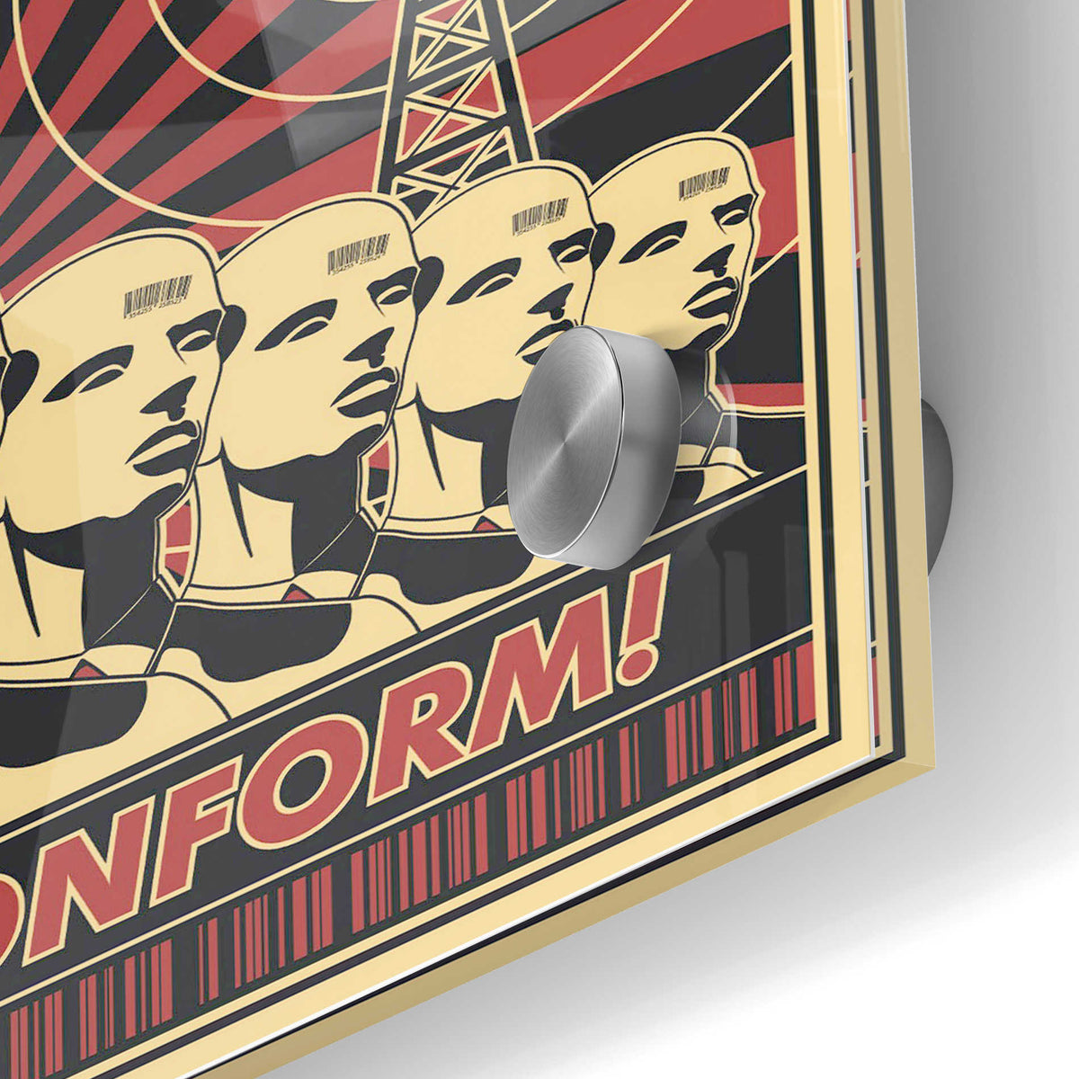 Epic Art 'Conform' Acrylic Glass Wall Art,24x36