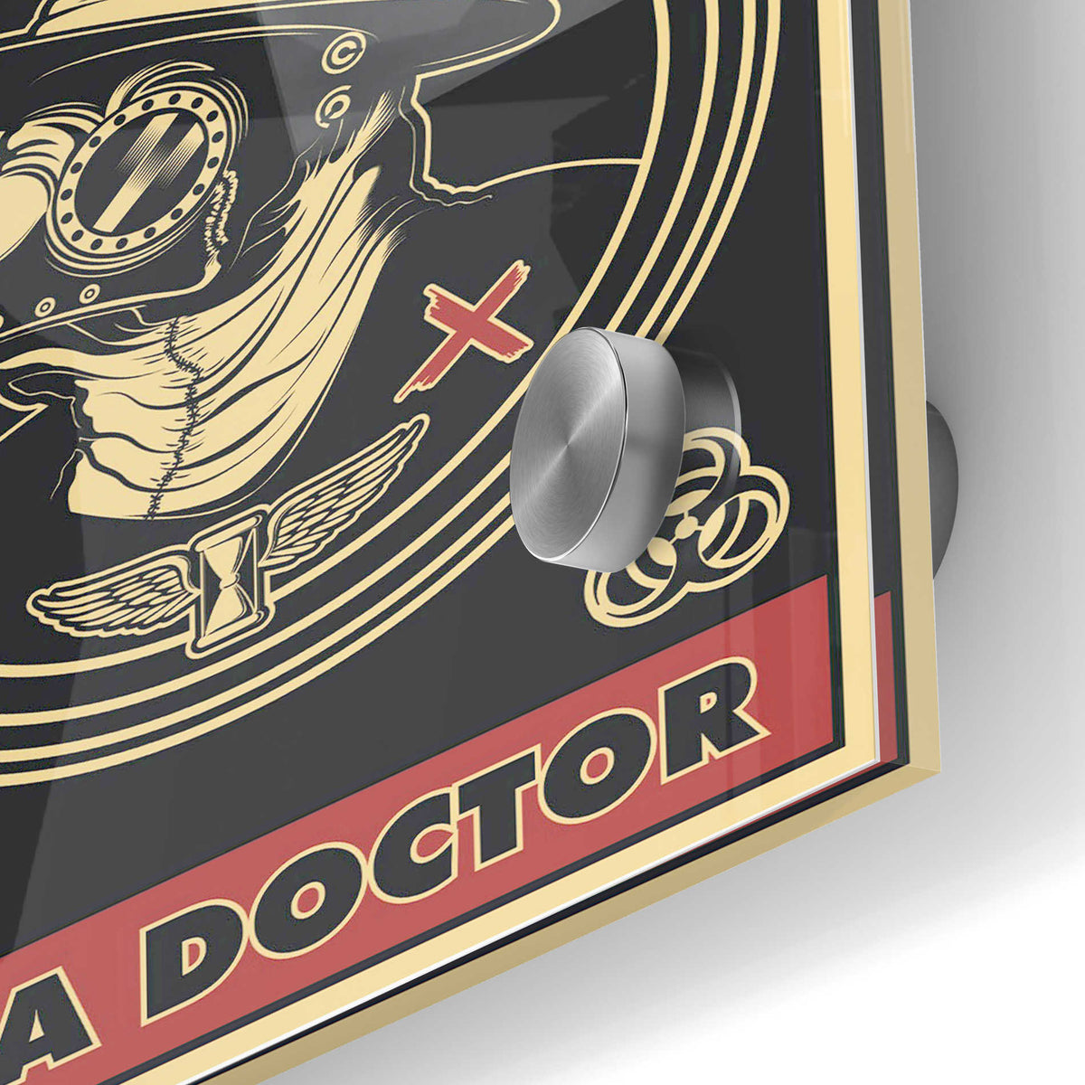 Epic Art 'Doctor' Acrylic Glass Wall Art,24x36