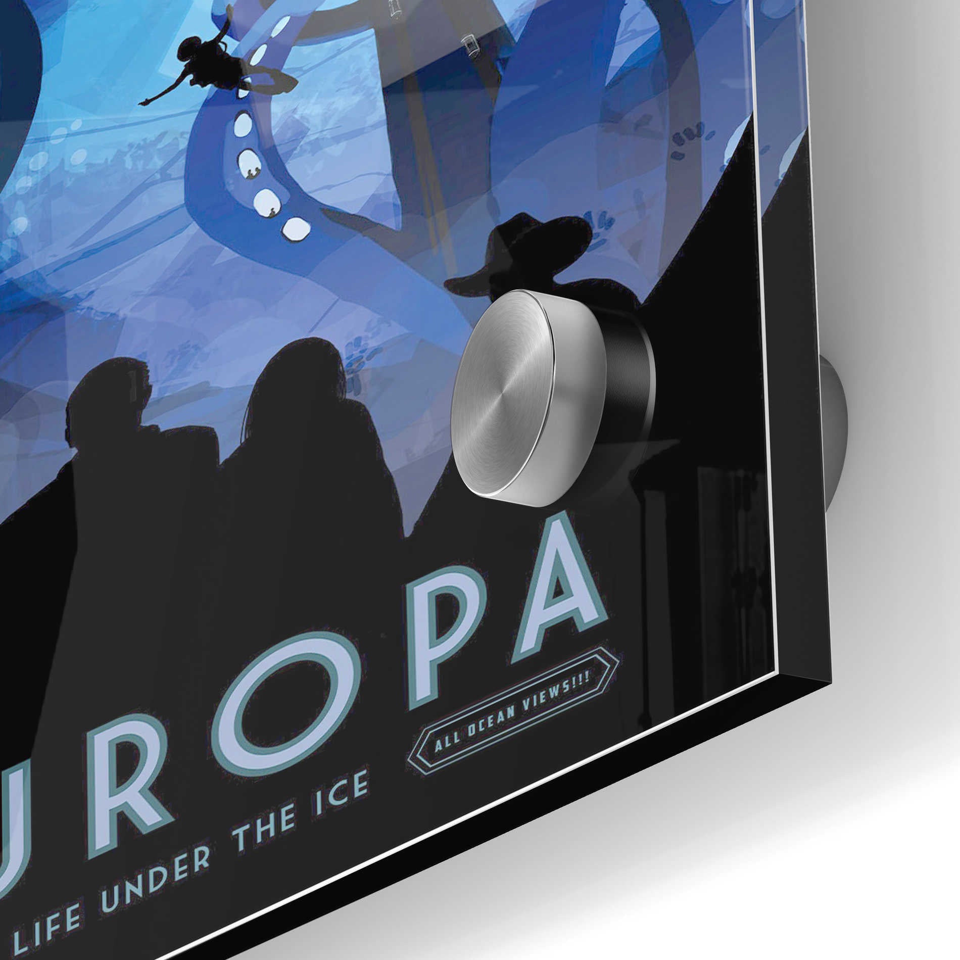 Epic Art 'Visions of the Future: Europa' Acrylic Glass Wall Art,24x36