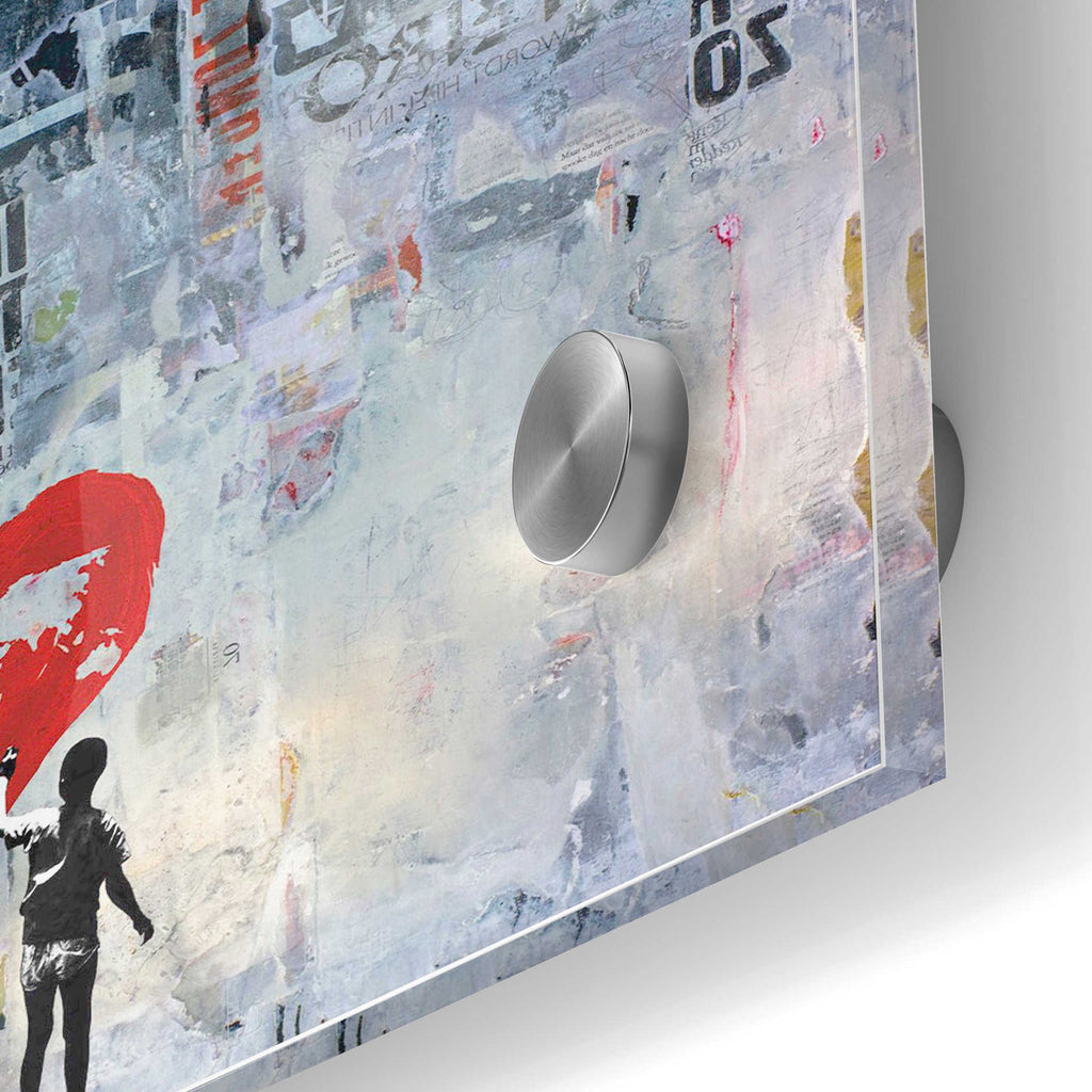 Epic Art 'WILD WORLD' by DB Waterman, Acrylic Glass Wall Art,24x36